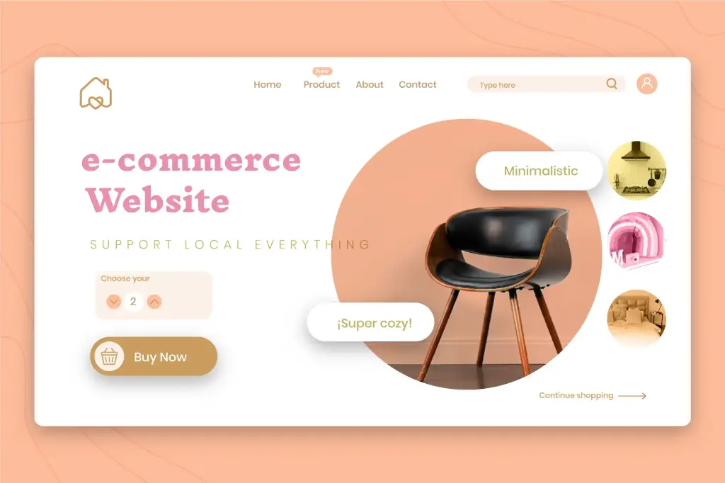 e-Commerce website