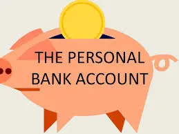 Personal bank account application
